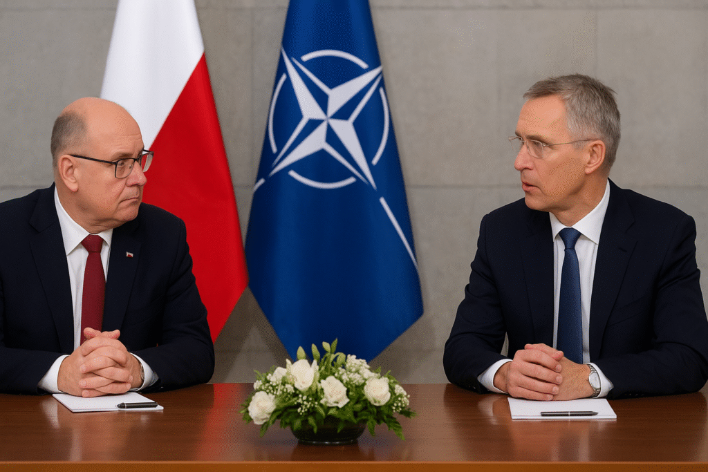 Poland invoked NATO Article 4