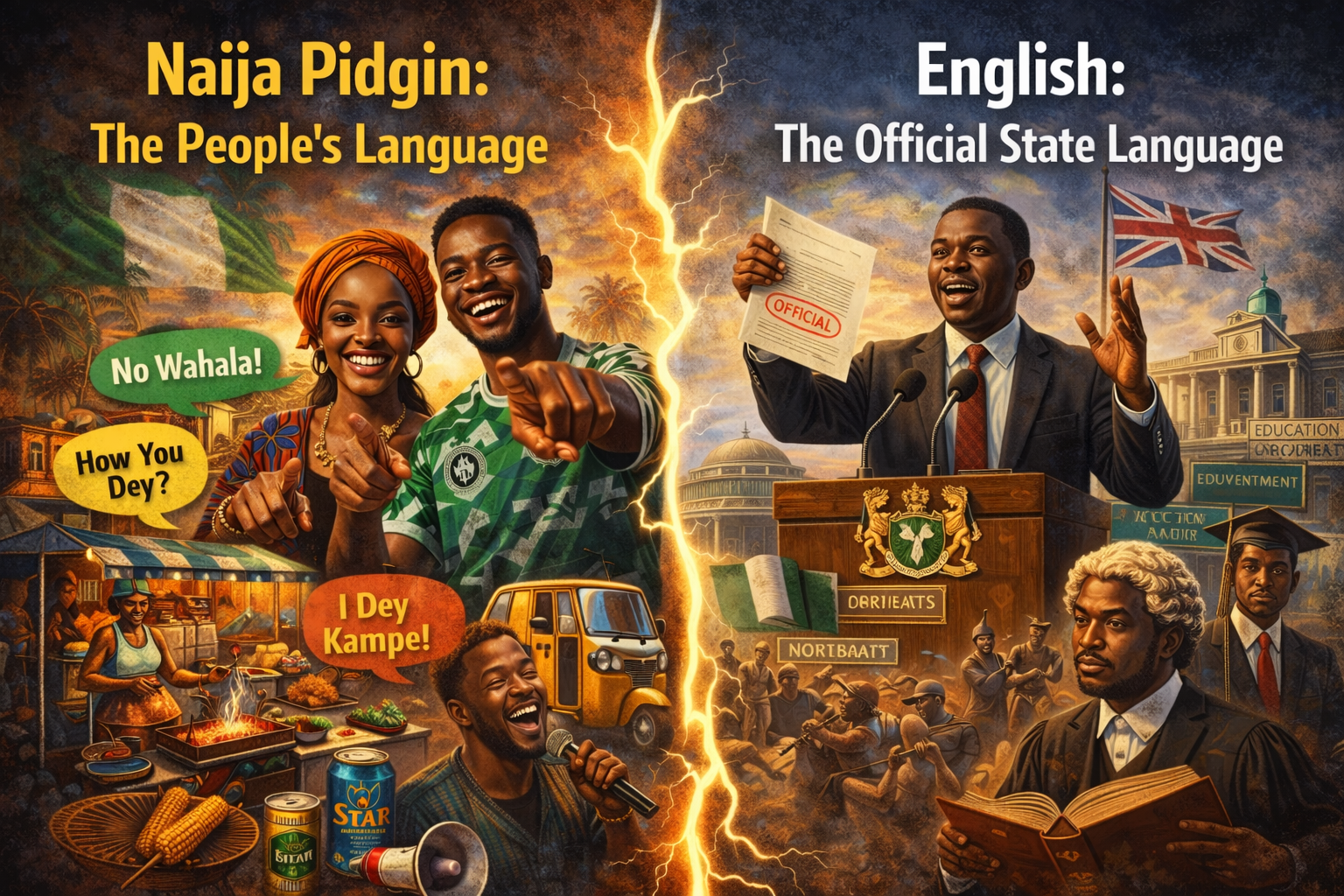 Naija Pidgin official language