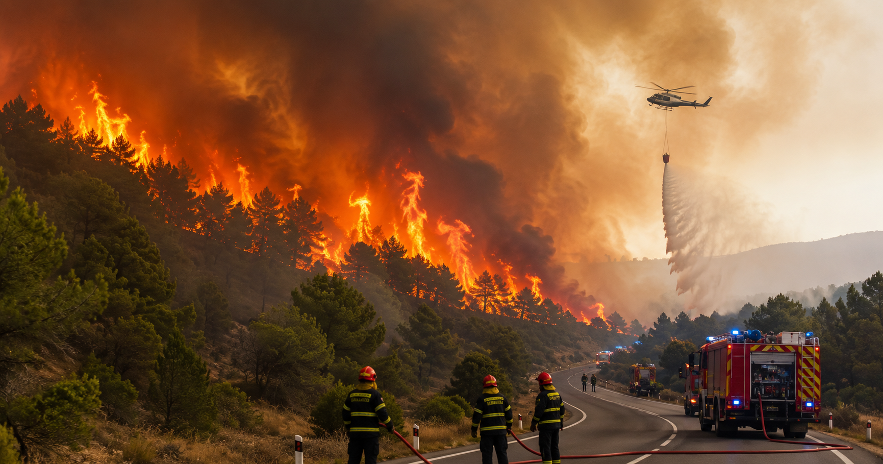 Extreme Wildfires in Europe